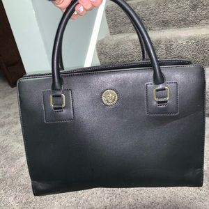 Black and white purse